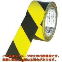 ＴＲＵＳＣＯ　トラ表示テープ　５０ｍｍ×２５ｍ　黄黒 | 工具箱.com Yahoo!店