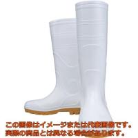 おたふく　安全耐油長靴　白　２５．０ | 工具箱.com Yahoo!店