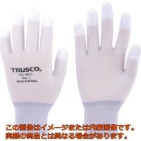 ＴＲＵＳＣＯ　カーボン・ナイロンインナー手袋ＰＵ指先コート　Ｍ | 工具箱.com Yahoo!店