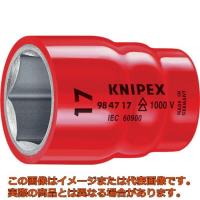 ＫＮＩＰＥＸ　絶縁１０００Ｖソケット　１／２　１３ｍｍ | 工具箱.com Yahoo!店