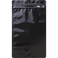 セイニチ 「ラミジップ」 アルミカラースタンドタイプ 黒 200×140＋41 (50枚入) (1袋) 品番：AL-1420BK | 工具ランドヤフーショップ