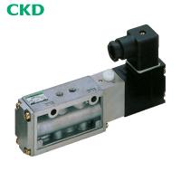 CKD 4Fシリーズパイロット式5ポート弁セレックスバルブ 5.8C[dm[[の3乗]]/(S・bar)]/音速コンダクタンス (1台) 品番：4F310-10-AC200V | 工具ランドヤフーショップ