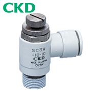 CKD ワンタッチスピードコントローラー (1個) 品番：SC3W-6-6 | 工具ランドヤフーショップ