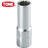 TONE(トネ) ディープソケット(12角) 14mm (1個) 品番：3D-14L | 工具ランドヤフーショップ