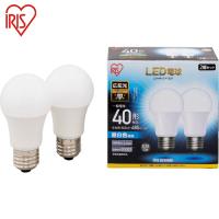 IRIS(アイリス) LED電球 E26 広配光 40形相当 昼白色 2個セット (1箱) 品番：LDA4N-G-4T52P | 工具ランドヤフーショップ