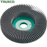 TRUSCO(トラスコ) GPディスクホイールソフト 斜め植え Φ100 (5枚入) 80# (1箱) GP100S80 | 工具ランドヤフーショップ