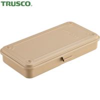 TRUSCO(トラスコ) トランク型工具箱 203X109X35 ライトサンド (1個) T-19LS | 工具ランドヤフーショップ