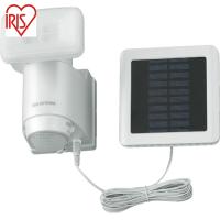 IRIS(アイリス) 522503 ソーラー式LED防犯センサーライト (1台) 品番：LSL-SBSN-400 | 工具ランドヤフーショップ