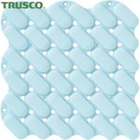 TRUSCO(トラスコ) 抗菌・防炎ジョイントスノコ 素足用 ブルー (1枚) TJSS15-BL | 工具ランドヤフーショップ