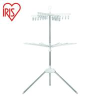 アイリスオーヤマ 531691ステンレス室内物干しパラソル2段 (1台) CLS-132R | 工具ランドヤフーショップ