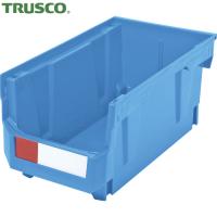 TRUSCO(トラスコ) スタッキングコンテナ 9.6L ブルー (1個) TSC240B | 工具ランドヤフーショップ