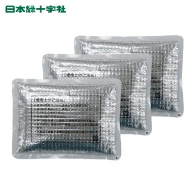 日本緑十字社 ピタッと冷却ベスト 予備保冷剤セット 3個1組 (1組