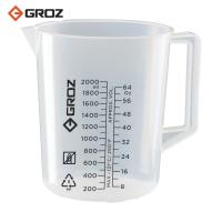 GROZ オイル用ビーカー 2000ML (1個) 品番：JUG/2000G | 工具ランドヤフーショップ