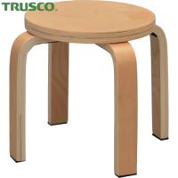 TRUSCO(トラスコ) 木製丸椅子ロー 280Φ ナチュラル (1脚) TSHSC280-N | 工具ランドヤフーショップ