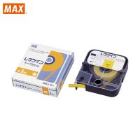 MAX チューブマーカー レタツイン テープカセット12mm幅 黄 (1巻) 品番：LM-TP312Y | 工具ランドヤフーショップ