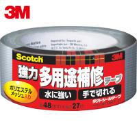 3M スコッチ 強力多用途補修テープ 48mm×27m シルバー (1巻) 品番：DUCT-27 | 工具ランドヤフーショップ