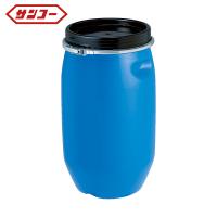 サンコー プラスチックドラムオープンタイプ 850005 PDO25L-1ブルー (1本) 品番：SKPDO-25L-1-BL | 工具ランドヤフーショップ