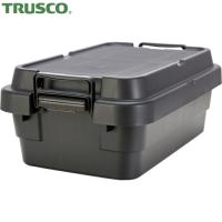 TRUSCO(トラスコ) トランクカーゴ フラット天板仕様 浅型 30L 黒(1台) 品番：BLKCFL-50 | 工具ランドヤフーショップ