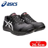 アシックス asics ウィンジョブ CP113 ブラック×ホワイト 26.5cm (1足) 1273A055.001-26.5 | 工具ランドヤフーショップ