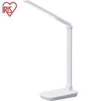 IRIS(アイリス) 537196 LEDデスクライト Qi充電シリーズ 平置きタイプ 調光 ホワイト(1台) 品番：LDL-QFD-W | 工具ランドヤフーショップ