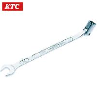 KTC フレックスソケットスパナ(十二角)10mm (1丁) 品番：FBS-10 | 工具ランドヤフーショップ