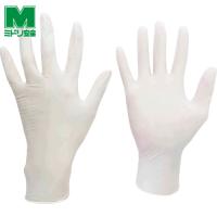 ミドリ安全 ニトリル使い捨て手袋 極薄 粉なし 白 M (100枚入) (1箱) 品番：VERTE-711-N-M | 工具ランドヤフーショップ