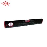 KOD(アカツキ) 箱型アルミレベル(黒×赤) (1個) 品番：RB-270600MM | 工具ランドヤフーショップ