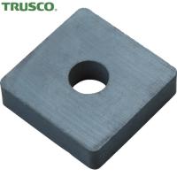 TRUSCO(トラスコ) フェライト磁石 角形・穴あり 40mmX40mmX10mm 10個入 (1袋) TF40KA40-10P | 工具ランドヤフーショップ