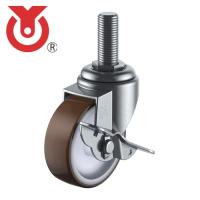 ユーエイ ST-65URS-W3/4-40 ねじ込み式 自在 キャスター ウレタン 車輪径65mm ストッパー付き Sタイプ ST-S型 ネジ寸法W3/4×40山数10 (1個) | 工具ランドヤフーショップ