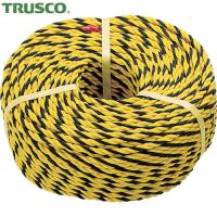 TRUSCO(トラスコ) 標識ロープ 3つ打 10.0mm×20m (1巻) R-1220T | 工具ランドヤフーショップ