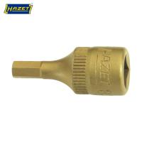 HAZET ショートヘキサゴンソケット(差込角6.35mm・チタンコーティング) (1個) 品番：8501H-6 | 工具ランドヤフーショップ