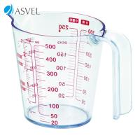 アスベル ASVEL 耐熱計量カップ O-500 500ml (1個) 232305 | 工具ランドヤフーショップ