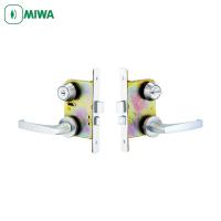MIWA 木製ドア用レバーハンドル錠 WLA20-1 シリンダーU9バックセット51mmケース深さ72mm扉厚33〜42mm (1S) 品番：TRWLA20-1 | 工具ランドヤフーショップ