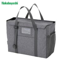 ナカバヤシ オフィスキャリングトート/グレー (1個) 品番：NOP-T01GY | 工具ランドヤフーショップ