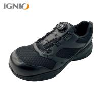 IGNIO(イグニオ) ダイヤル式ワークシューズ1003 ブラック27.0cm (1足) 品番：IGS1003TGF-BK27.0 | 工具ランドヤフーショップ