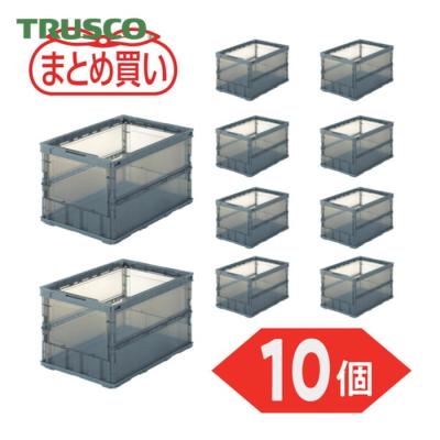 トラスコ折りたたみコンテナ50l（色：ブラック系）の商品一覧 通販