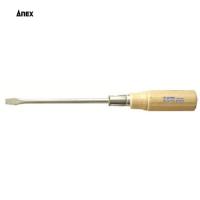 アネックス(Anex) 木柄普通ドライバー -8.0X150 (1本) 品番：250-8.0-150 | 工具ランドヤフーショップ