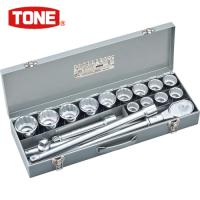 TONE(トネ) ソケットレンチセット吋目 17pcs (1S) 品番：200 | 工具ランドヤフーショップ