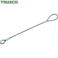 TRUSCO(トラスコ) ワイヤロープスリング Bタイプ アルミロック 6mmX4m (1本) TWBL-6S4 | 工具ランドヤフーショップ