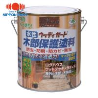 ニッぺ 水性ウッディガード 1.6L ウォルナット HW209-1.6 (1缶) 品番：4976124532955 | 工具ランドヤフーショップ
