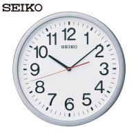 SEIKO 電波掛時計 直径361×48 P枠 銀色メタリック (1個) 品番：KX229S | 工具ランドヤフーショップ