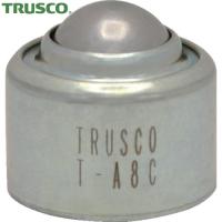 TRUSCO(トラスコ) ボールキャスター プレス成型品上向用 スチール製ボール (1個) T-A8C | 工具ランドプラス