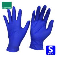 オカモト okamoto 作業手袋 使い捨て手袋 エコソフトニトリルブルーS 200枚入 (1箱) 品番：OM-387BS | 工具ランドプラス