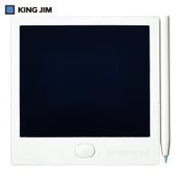 キングジム KING JIM ブギーボード 電子メモパッド 画面3.9インチ（75×64mm) 白 (1個) 品番：BB-12-W | 工具ランドプラス