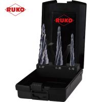 RUKO スパイラルステップドリル 3本セット ハイス ルナテックコーティング (1S) 品番：101087PRO | 工具ランドプラス