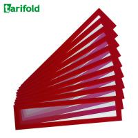 tarifold 掲示板 PVCマグネットフレーム（ヘッダー）A3用 10枚入り レッド (1S) 品番：195213 | 工具ランドプラス