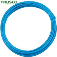 TRUSCO(トラスコ) ポリウレタンチューブ 6X4.0mm 10m巻 青 (1巻) TEN-6-10-B | 工具ランドプラス