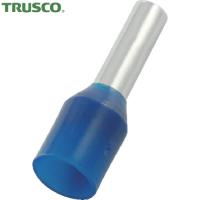 TRUSCO(トラスコ) フェルール圧着端子 絶縁スリーブ付き 2.5-8 100個入 (1袋) FT2508-BL | 工具ランドプラス