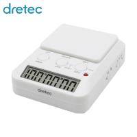 dretec タイムアップ2 ホワイト(1個) 品番：T-580WT | 工具ランドプラス