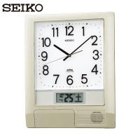 SEIKO 電波プログラムクロック 429×345×57 銀色メタリック (1個) 品番：PT201S | 工具ランドプラス